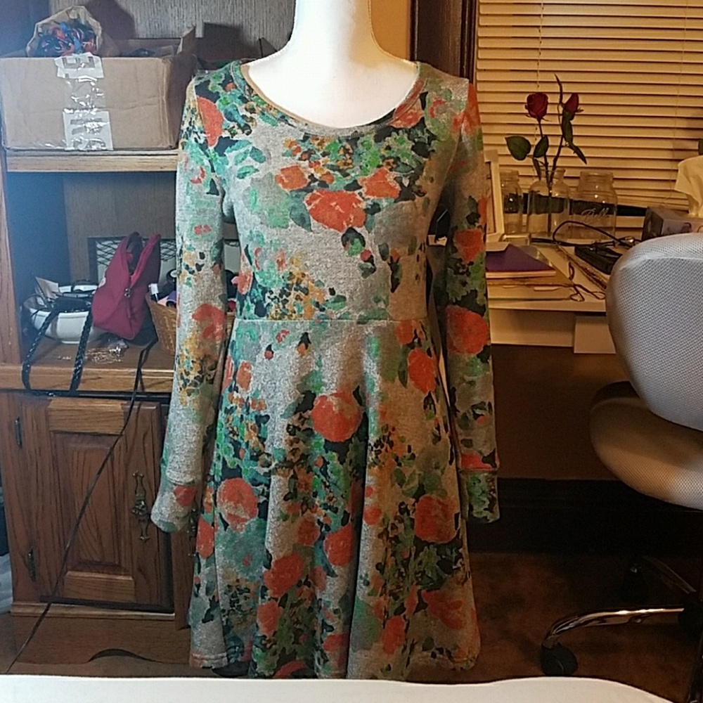 Floral Anthrppologie Dress